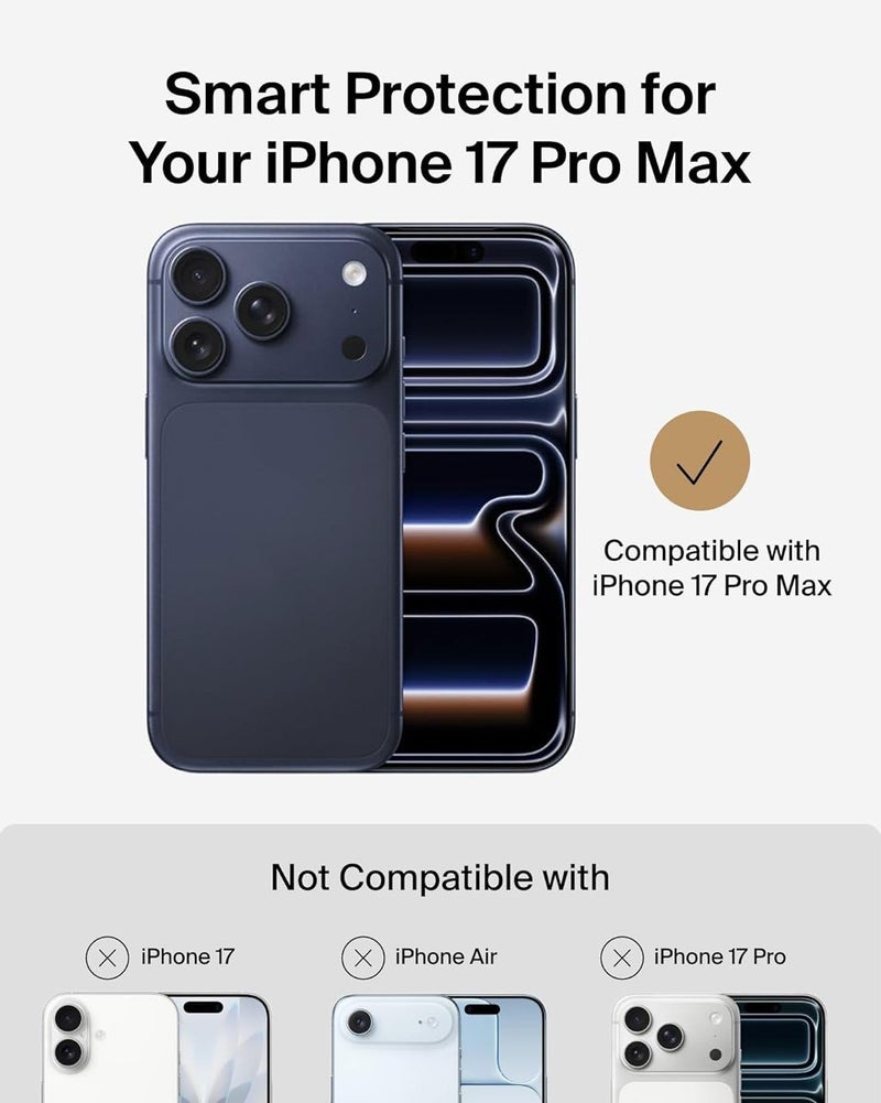 iPhone 17 Pro Max Case, Silicone Material Anti-Scratch iPhone 17 Pro Max Cover Shockproof Protective Phone Case for iPhone 17 Pro Max 6.9 inch - Image 2