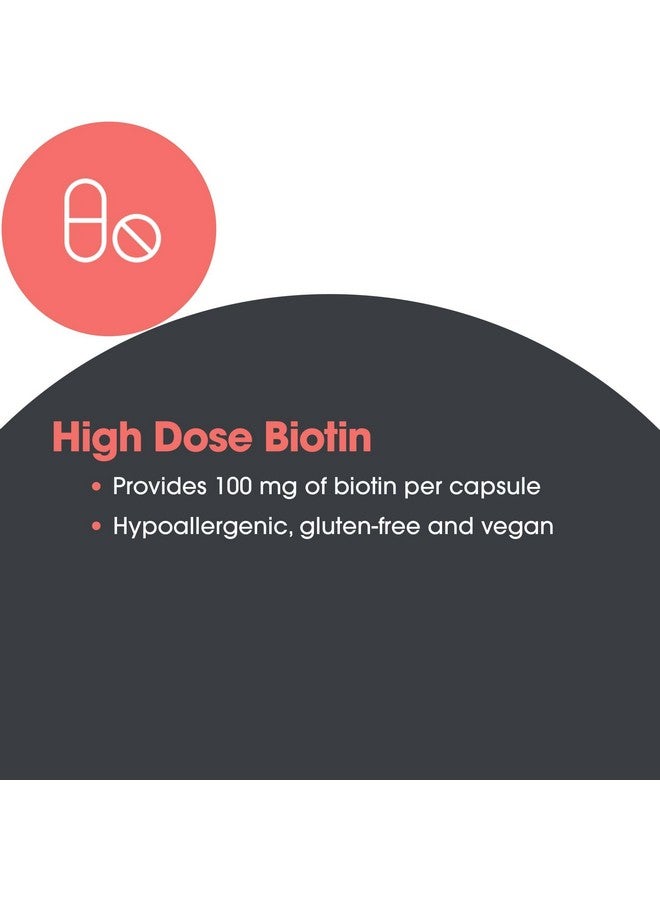 Allergy Research Group HiBiotin Supplement - Extra Strength Biotin Pills, 100,000mcg Biotin, High Dose Biotin, Vegetarian Capsules, Hypoallergenic, Gluten Free - 90 Count - Image 5