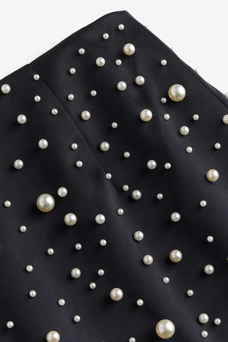H&M Bead-detail skirt