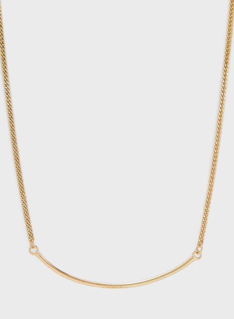 reds revenge 3 In 1 Minimal Bar Necklace Set