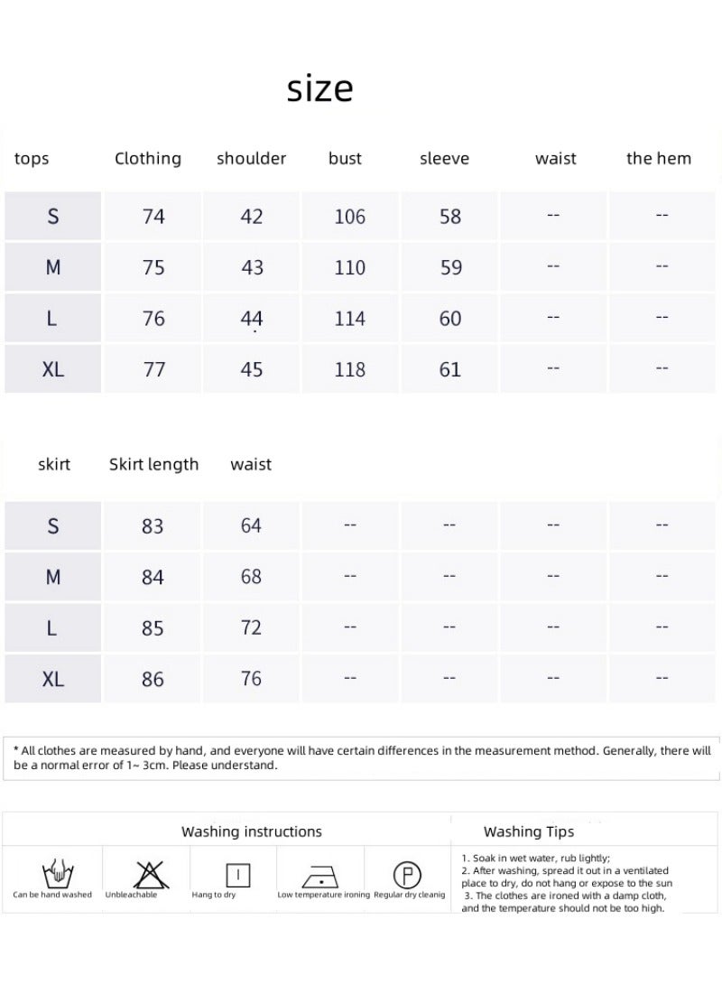 Shougu Casual Women's Suit Jacket Half Skirt Two-piece Set  - Image 4