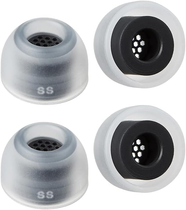 AZLA SednaEarfit MAX for Galaxy Buds 2 Pro Phantom Black (SS), Earbud Tips for Wireless Headphones, Noise Canceling Earbuds Replacement Tips, Samsung-Certified Eartips for Galaxy Buds 2 Pro - Image 1