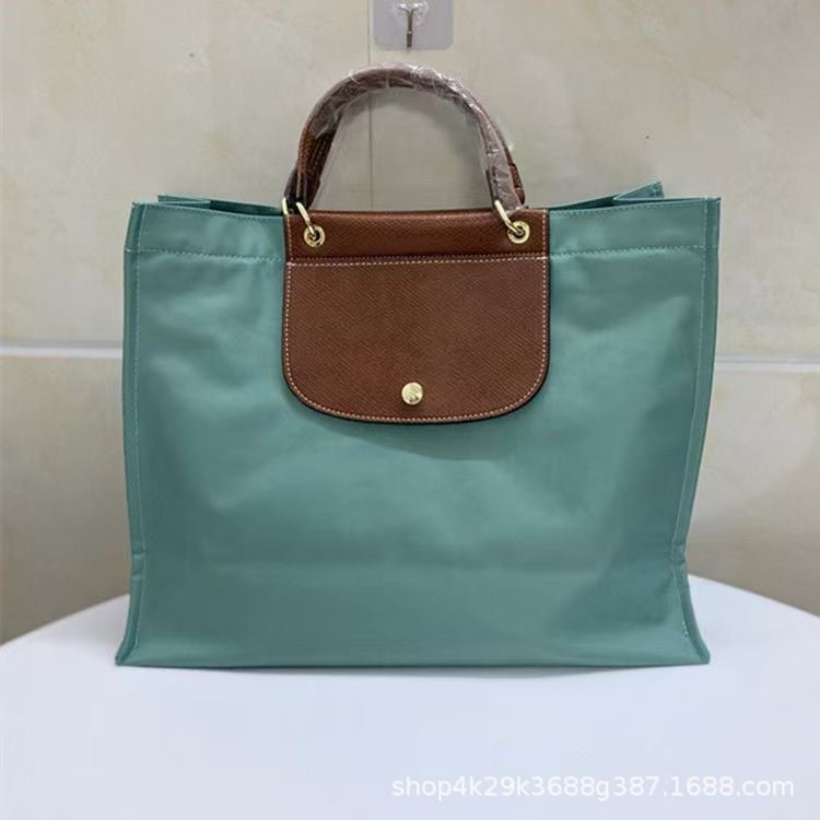 25 Spring New Hand Tote Bag Nylon Large Shopping Bag Bag Women'S Bag Large Capacity