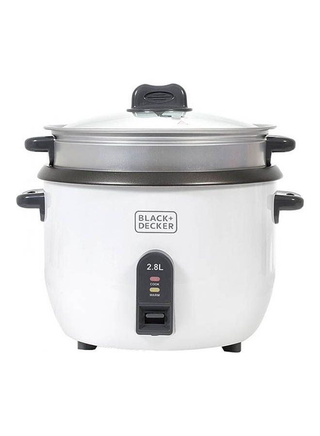 BLACK+DECKER Non Stick Rice Cooker 2.8 L RC2850 Black - Image 1