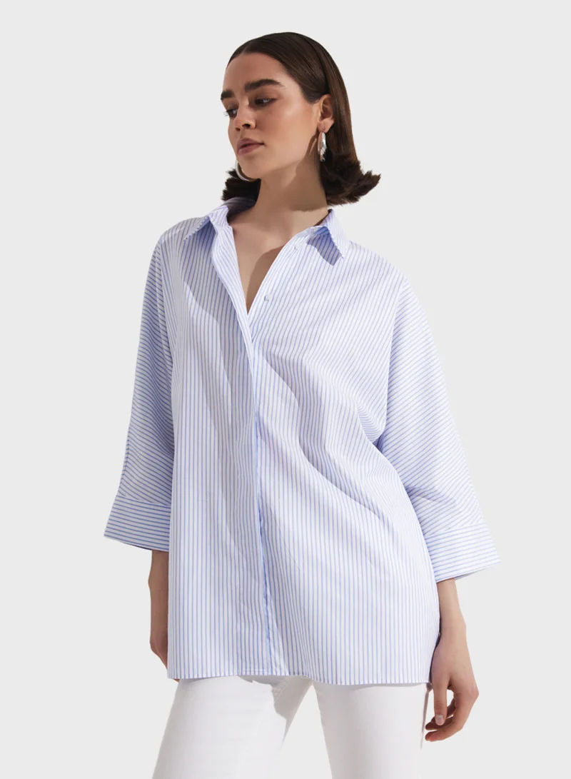 جون Essential Button Down Shirt