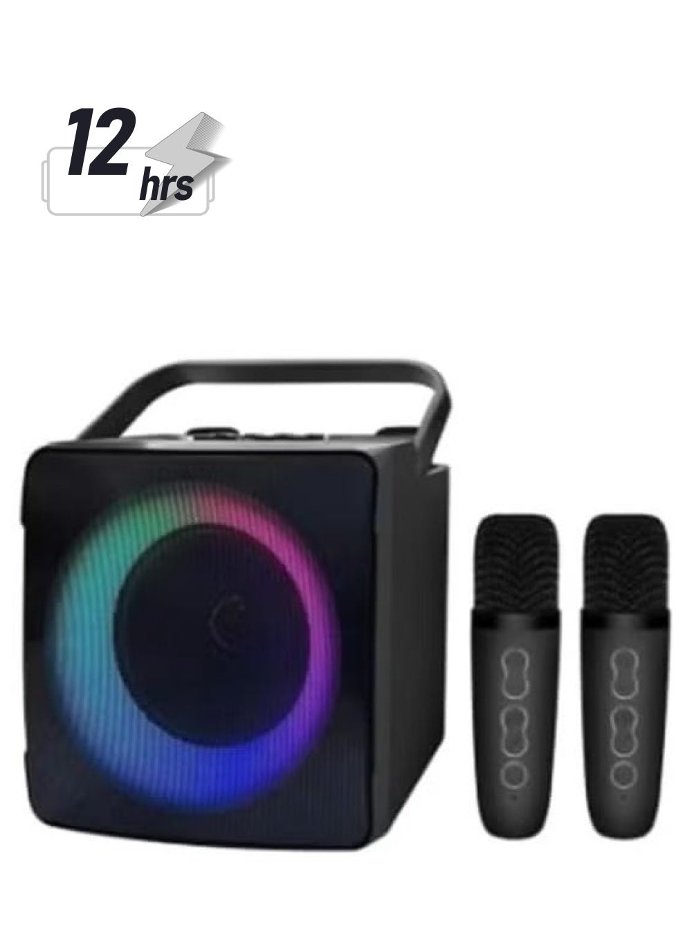 200W High Power Bluetooth Portable Sound Speaker – Wireless Stereo, Deep Bass, Enhanced Audio Quality, Loud Outdoor Speaker with Long Battery Life, Waterproof, Ideal for Parties, Beach, and Travel – Compact, Easy to Carry, Perfect for Home and Outdoors
