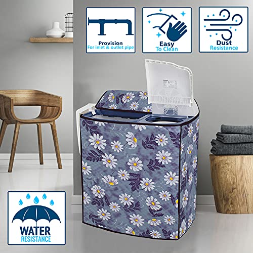 Star Weaves Semi Automatic Washing Machine Cover for LG 7 KG Top Loading P8053R3SA - Waterproof & Dustproof Cover KUM10 - Image 2