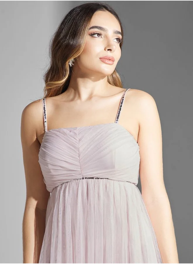 Anaya With Love Sequin Trim Detail Dress