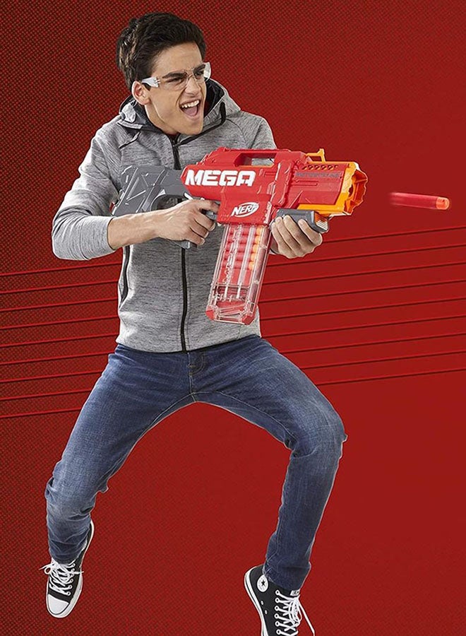 Nerf Mega Motostryke Motorized 10-Dart Blaster -- Includes 10 Official Nerf Mega Darts And 10-Dart Clip -- For Kids, Teens, Adults - Image 2