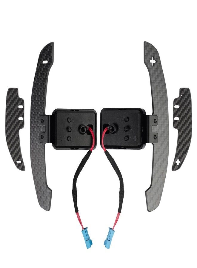 BHB Paddle Extensions Compatible with BMW M2 M3 M4 G87 G20 G30 G80 G82 G01 G05 G07 F15 F80 F82 F87 F30 Z4 G29 F30 G22 X3 X5 X6 X7 M Compatible with Toyota Supra 18+ - Image 1