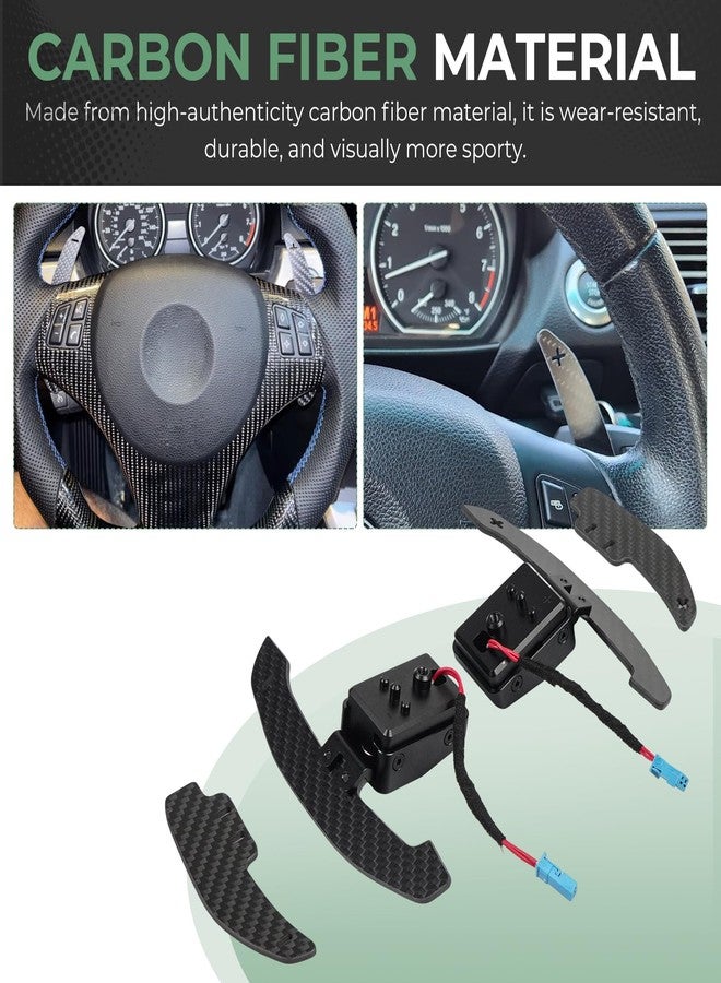 BHB Paddle Extensions Compatible with BMW M2 M3 M4 G87 G20 G30 G80 G82 G01 G05 G07 F15 F80 F82 F87 F30 Z4 G29 F30 G22 X3 X5 X6 X7 M Compatible with Toyota Supra 18+ - Image 4