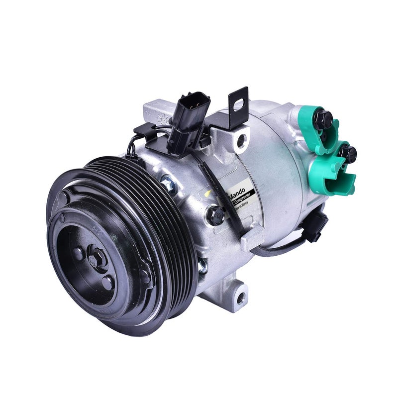 Mando 10A1460 AC Compressor with Clutch Original Equipment Prefilled Oil