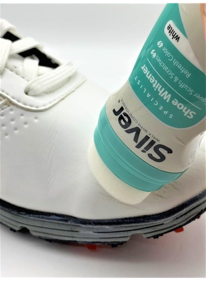 Silver Leather Sports Shoe Cleaner Liquid 75g for White - Image 3