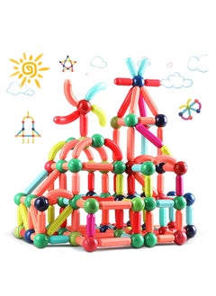 Generic Magnetic Building Blocks Set, Featuring Safe, Extra-Strong, Montessori Toys Stacking Toys for Boys & Girls  - Image 1