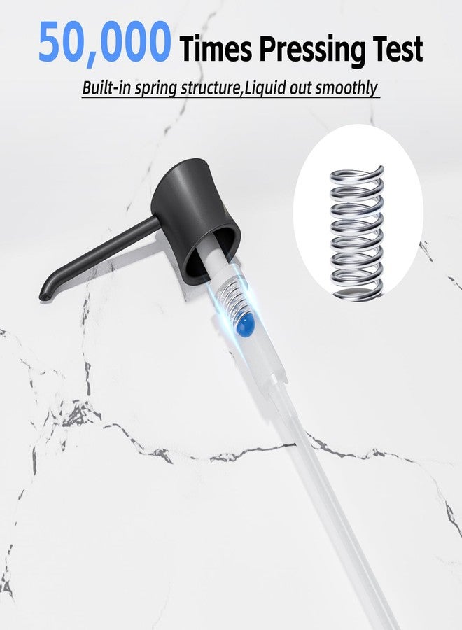 SAMODRA Kitchen Soap Dispenser Refill from The Top Countertop Kitchen Bathroom Soap Dispenser with 12 OZ Bottle - Image 2