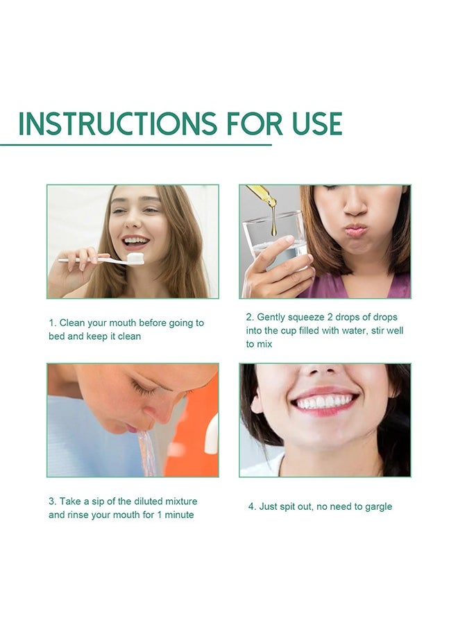 SOUTH MOON - Gum Repair Drops 30ml,Rejuvenate Your Gums Drops,Natural Gum Restore Drops,Gum Regrowth for Receding Gums Drops,Gum Therapy Drops,Gingival Repair Drops,Gum Regrowth Drops,Oil Pulling for Gums - Image 1