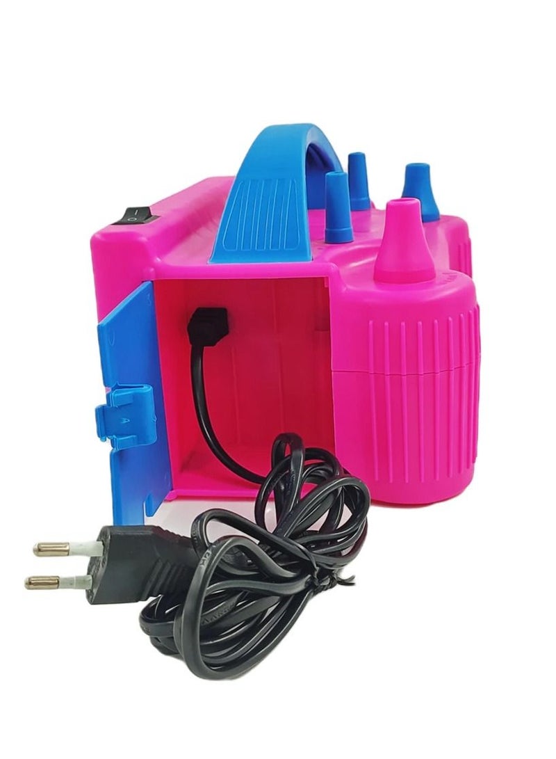 DubaiGallery High Power Two Nozzle AC Inflatable Electric balloon Pump, Air balloon Pump, balloon Inflator Pump, Portable Air Blower - Image 5