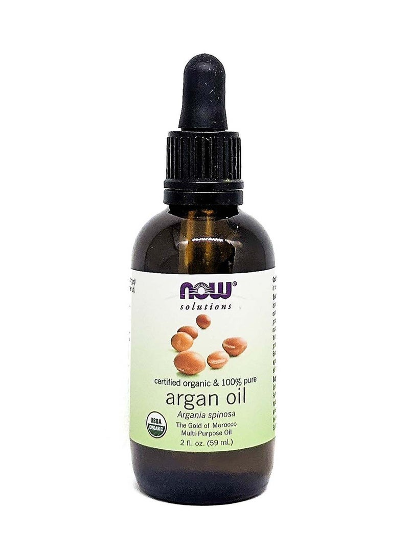 Now Foods Now Solutions, Argan Oil Organic 2 Fl. Oz. - Image 1