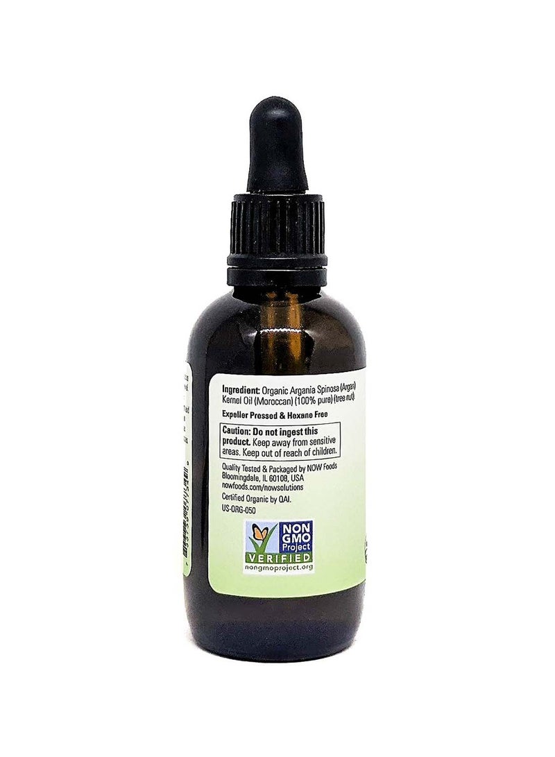 Now Foods Now Solutions, Argan Oil Organic 2 Fl. Oz. - Image 3