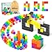 Apluses 54 PCS Magnetic Blocks Magnetic Building Blocks for Toddlers 3 Montessori Toys Magnet Cubes Preschool STEM Educational Sensory Magnet Toys for Kids Ages 35 Year Old Boys and Girls - Image 2