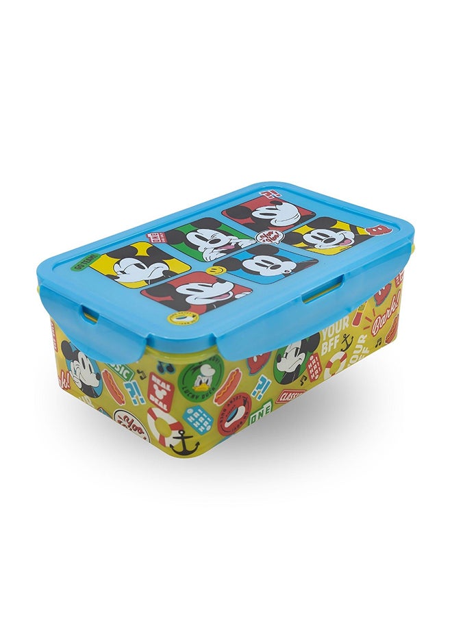 Disney - Stor Rectangular Food Container With Removable Compartments 1190 Ml
Mickey Mouse Fun-Tastic - Image 1