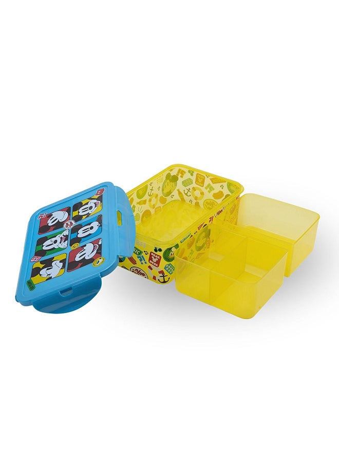 Disney - Stor Rectangular Food Container With Removable Compartments 1190 Ml
Mickey Mouse Fun-Tastic - Image 1