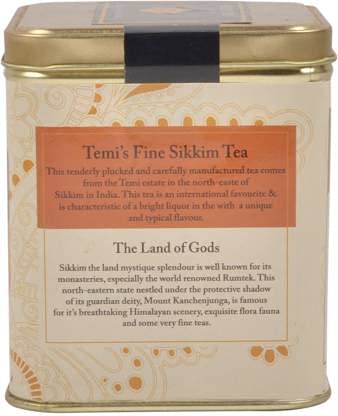 Golden Tips Garden Fresh Loose Leaf Temi Sikkim Black Tea Tin Can (100 Gram, 40 cups) - Image 3