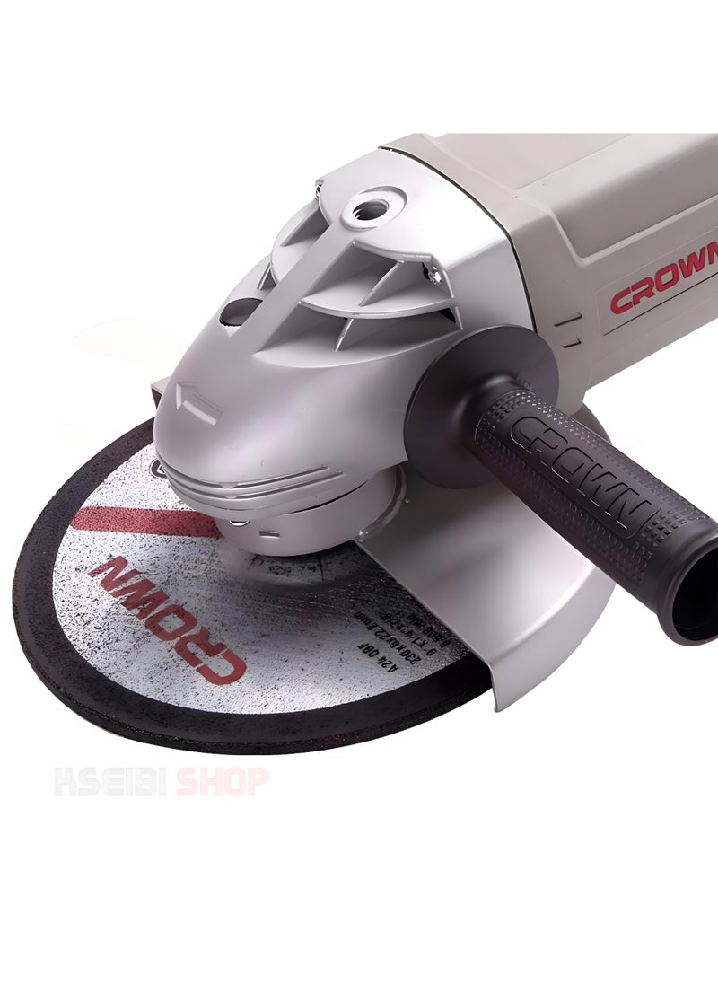 Crown - Abrasive Rocket - Powerful 2200W Ct13070 Model, 9 Inch Size For Precise Cutting And Powerful Performance - Image 1