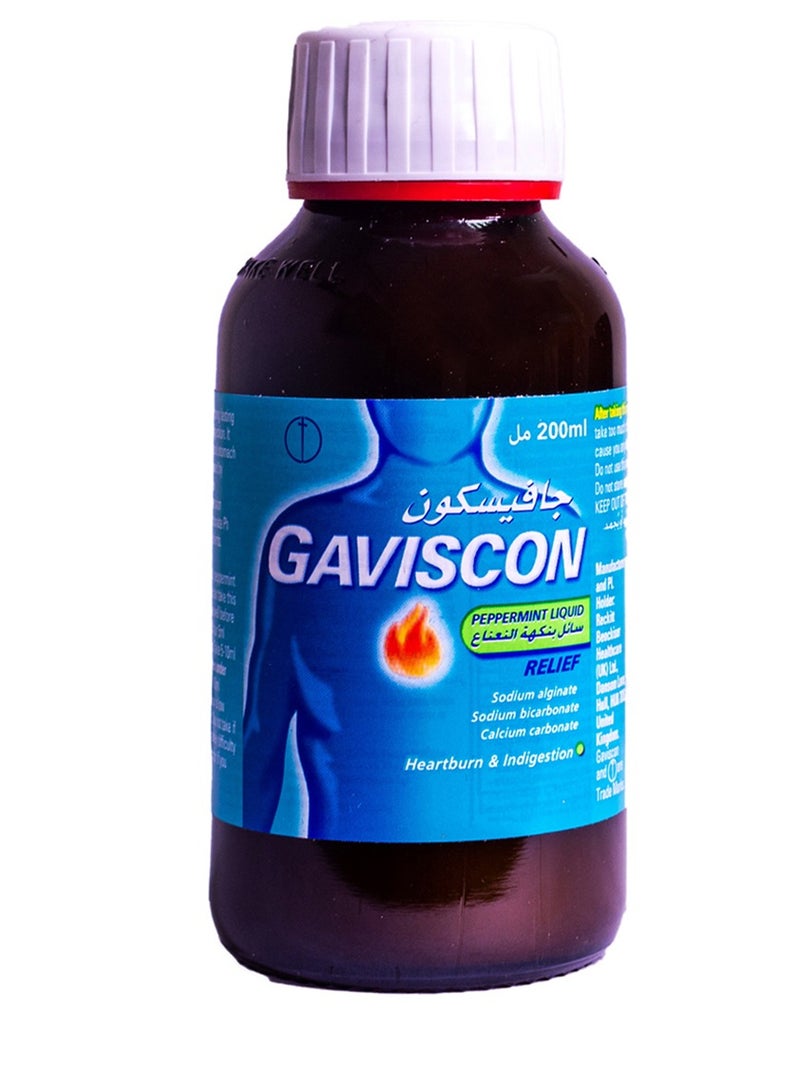 Gaviscon Peppermint Liquid 200 mL