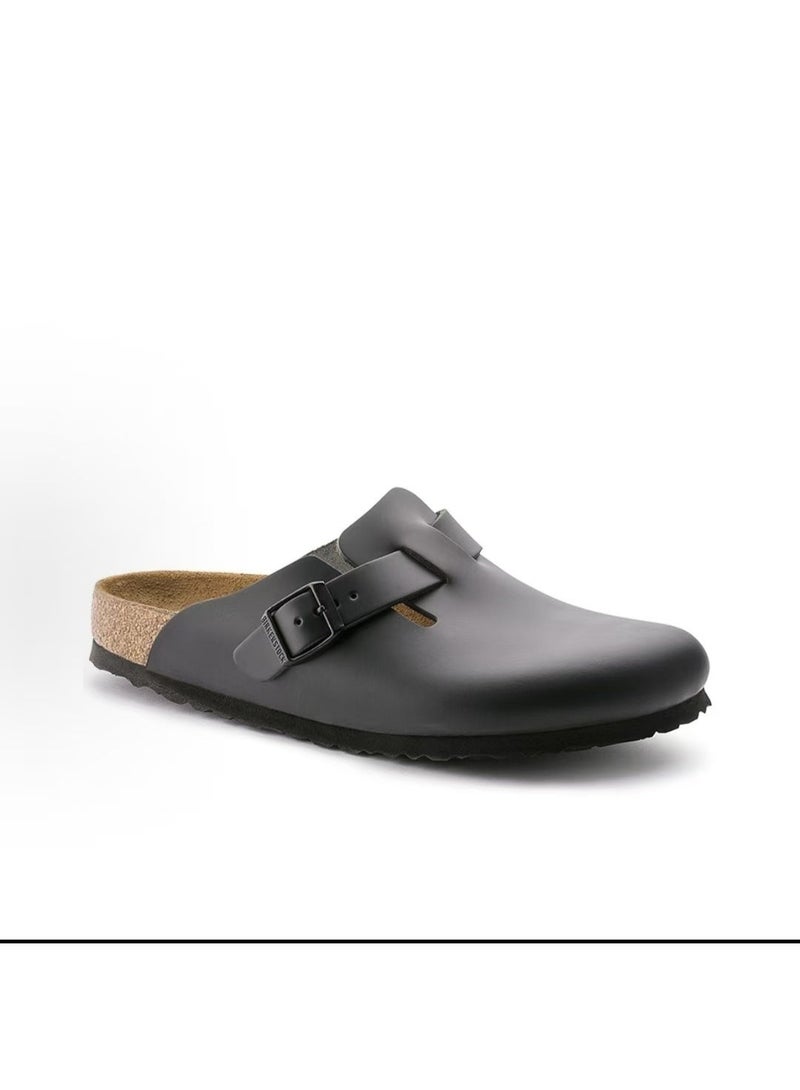 BIRKENSTOCK Boston Oiled Leather Clogs Unisex-Narrow（Sizing runs large; order one size smaller） - Image 1