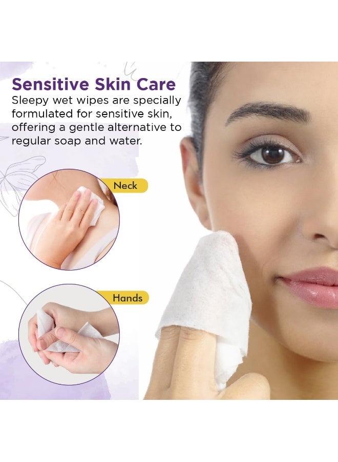 Sleepy مناديل مبللة للعناية بالرضع، لافندر، 1200 ورقة، 120 × 10 عبوة - Image 5