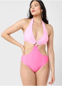 Colorblock Detail Swimsuit