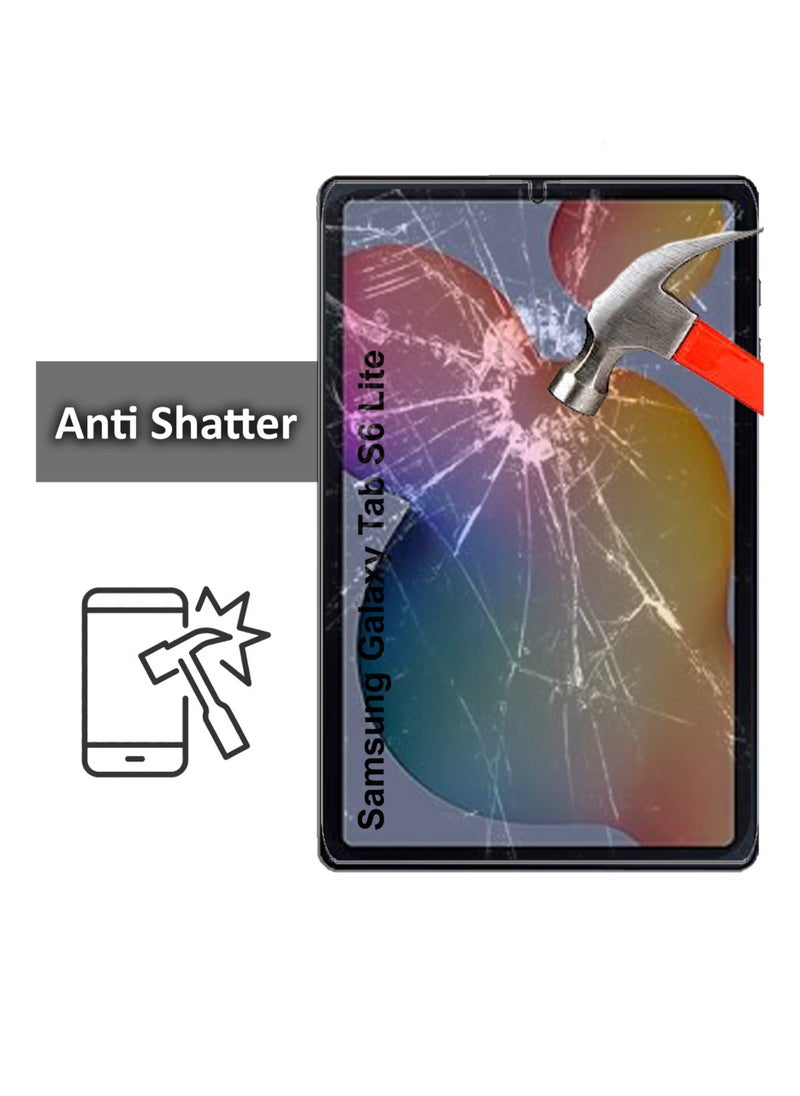 Generic - Samsung Galaxy Tab S6 Lite 2024 10.4 inches Tempered Glass Screen Protector – High Transparency, Delicate Touch, Anti-Explosion, Smooth Arc Edges, Easy Installation, Screen Protector for Samsung Galaxy Tab S6 Lite 2024 10.4 - Image 1