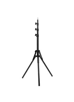 PULUZ Reverse Foldable 4 Sections 1.8m Height Tripod Mount Holder for Vlogging Video Light  Live Broadcast Kits(Black)