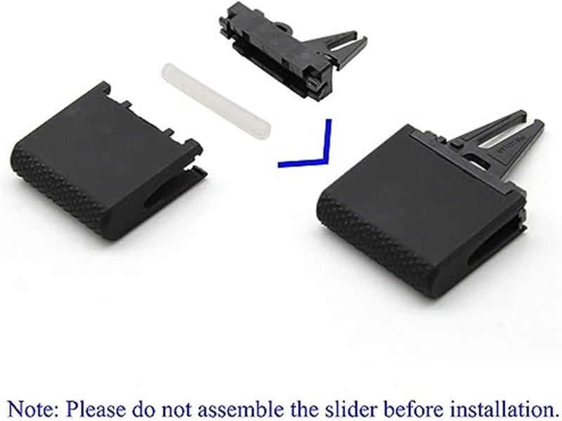 QASULER AC Vent Grille Outlet Tab Clip Repair Kit for Porsche - Image 5