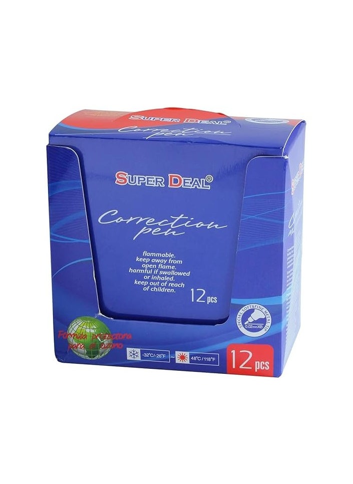 SUPER DEAL Super Deal Correction Pen 12PCS Box  - Image 2
