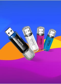 ADATA C906 Compact | 64GB USB 2.0 Flash Drive | Lightweight and Fast Data Transfer | Black  - Image 4
