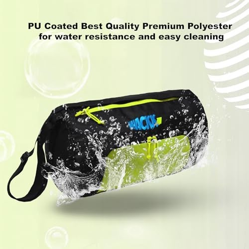 Whackk Track F Grn 31L|Gym Bags |Fitness Bag|Sports Duffle|Multipurpose Carry Bag |Travel Duffel Bag|Adjustable Strap|Air Ventilated pocket for shoes|Unisex|Lightweight|Sports Kit|Kitbag|For Men Women - Image 4