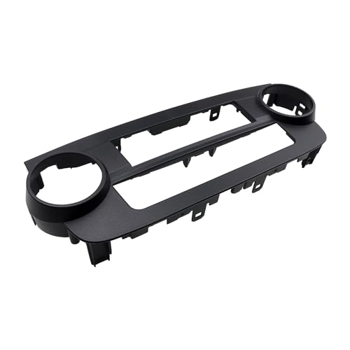 DKMUS Double Din Radio Dash Installation Mount Trim Kit Compatible with Honda CR-V CRV 2007-2011 Stereo Bezel with Manual Version A/C Air Conditioning Replacement Panel - Image 3