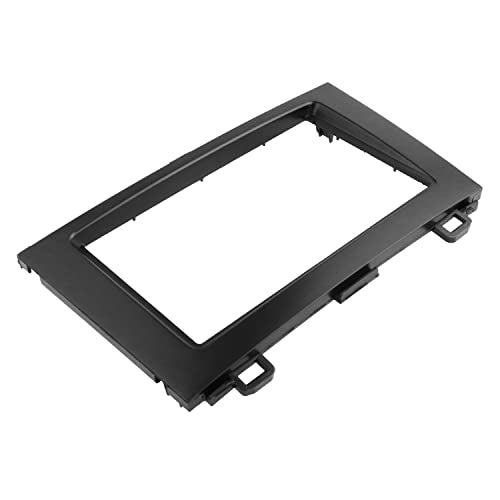 DKMUS Double Din Radio Dash Installation Mount Trim Kit Compatible with Honda CR-V CRV 2007-2011 Stereo Bezel with Manual Version A/C Air Conditioning Replacement Panel - Image 4