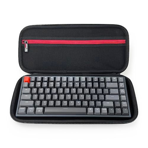 ANALOG CASES Keychron K2 Mechanical Keyboard Case, fits Razer BlackWidow V3 Mini Gaming Keyboard - Custom-Fitted Compact PULSE Hard Case for Travel - Image 1