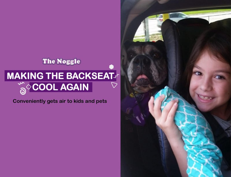 Noggle The Noggle-Making The Backseat Cool Again-Quick & Easy to Use Car Travel Accessories for a Comfy Ride Summer or Winter-Air Vent Extender Hose Directs Cool or Warm Air to Your Kids - 8ft, Black Ice - Image 5