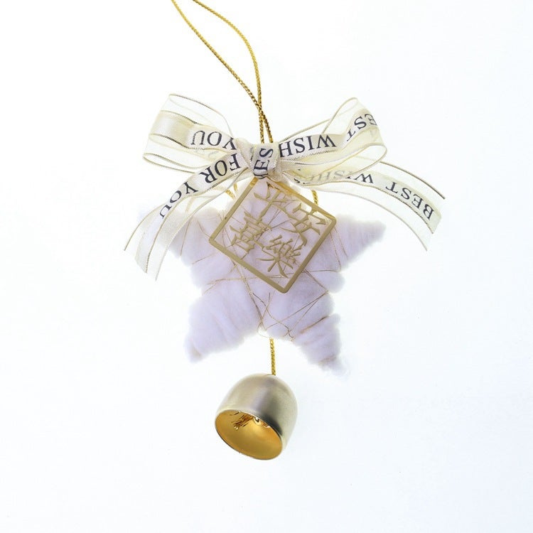 Ping An Happy Car Hanging Wall Hanging Decoration New Year Blessing Bell Hanging Decoration Car Hanging Stars Creative Gift - Image 5