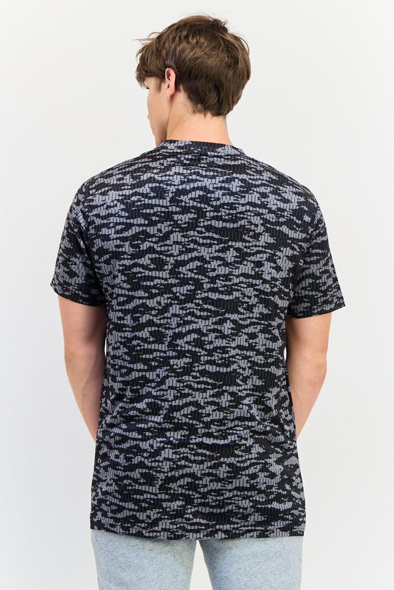 PUMA Men Sportswear Fit Sleeveless Camouflage Pattern Training T-Shirt , Multicolor - Image 3