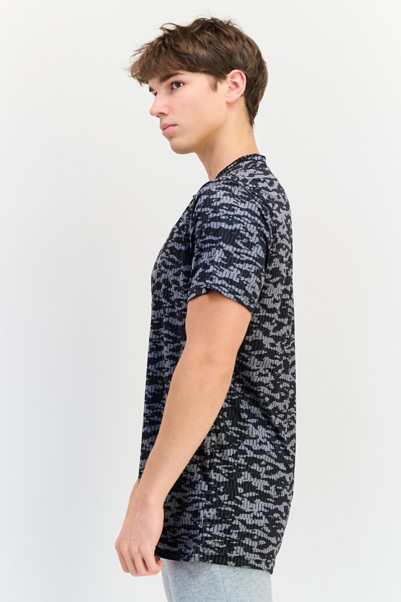 PUMA Men Sportswear Fit Sleeveless Camouflage Pattern Training T-Shirt , Multicolor - Image 2