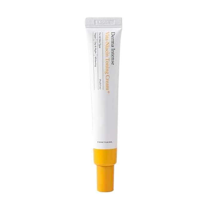 FORETDERM Vita-Niacin Toning Cream for Face – Vitamin C Niacinamide Face Cream for Even Tone & Hydration, pH 5.5 Gentle Vegan Moisturizer, Fragrance&Cruelty-Free K-Beauty Brightening Cream, 0.7 Fl Oz - Image 1