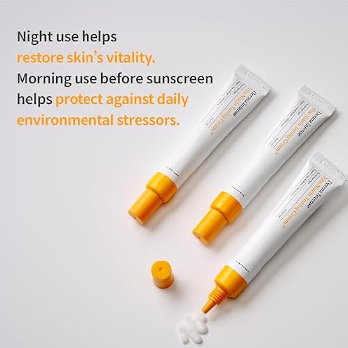 FORETDERM Vita-Niacin Toning Cream for Face – Vitamin C Niacinamide Face Cream for Even Tone & Hydration, pH 5.5 Gentle Vegan Moisturizer, Fragrance&Cruelty-Free K-Beauty Brightening Cream, 0.7 Fl Oz - Image 4