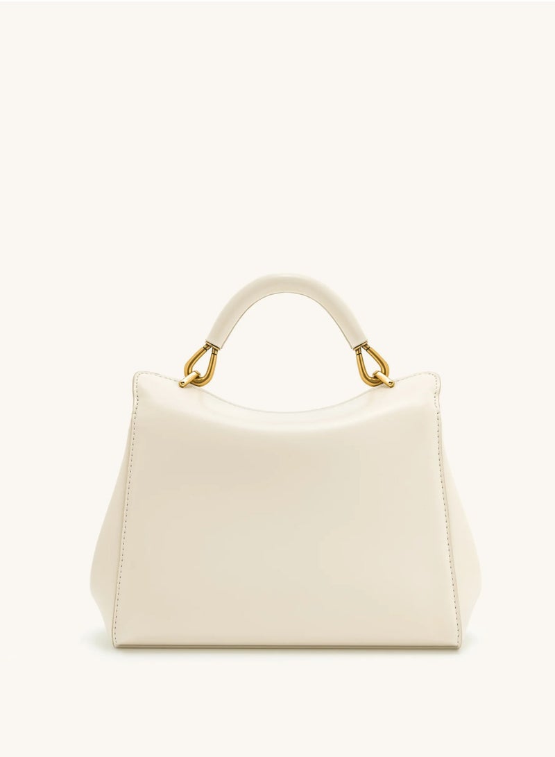 جي دبليو بي النساء New Lucia Tote حقيبة واحدة الكتف حقيبة اليد (أبيض) - Image 5