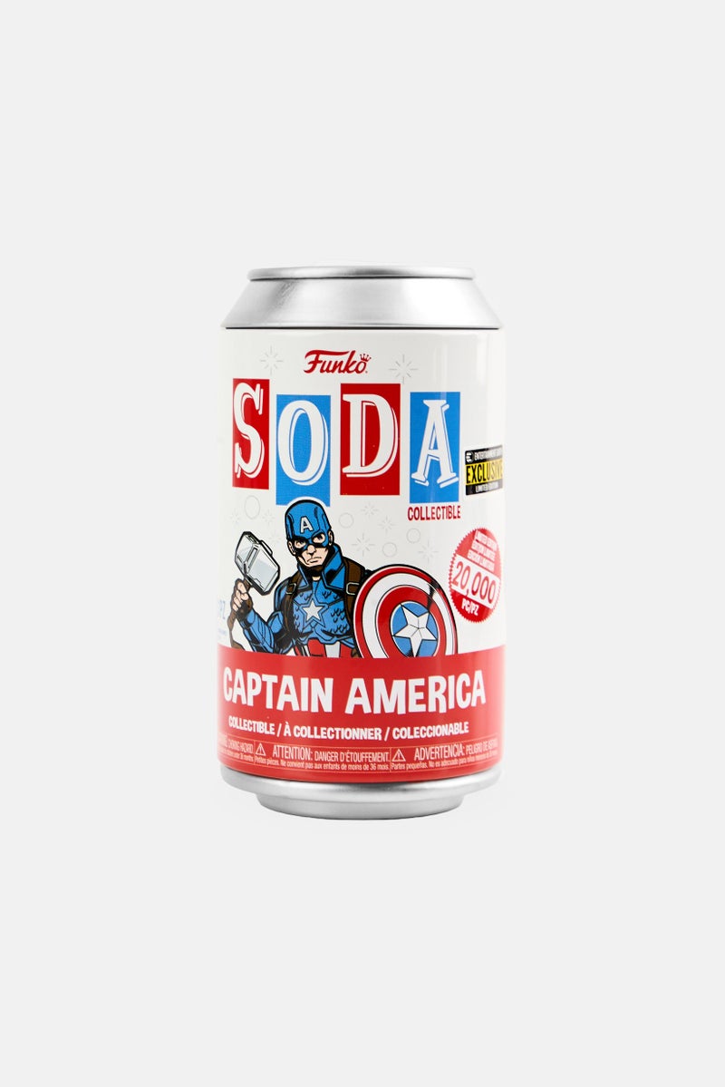 Funko Marvel Soda Captain America Collectible Toy - Image 1