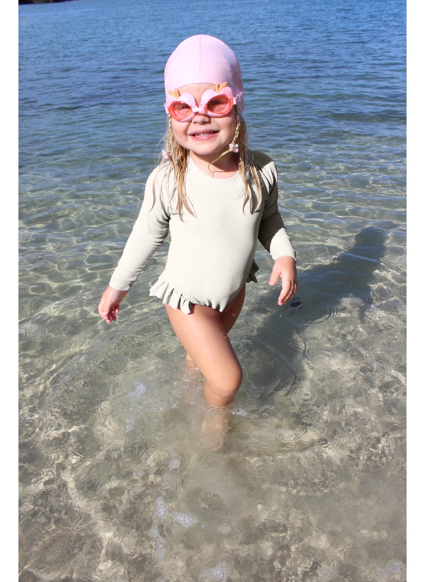 SUNNY LIFE - Kids Swim Goggles Cotton Candy Cherry - Image 1